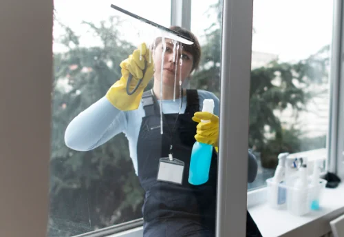Nettoyage de vitres intérieures et extérieures à Issy-l'Évêque